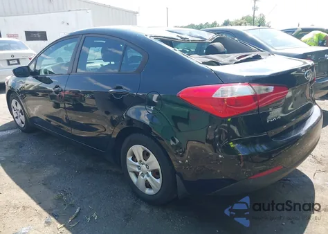 2016 Kia Forte Lx из США, поврежденный, VIN KNAFX4A62G5536362